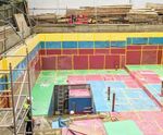 Vibration reduction solution for basement extension