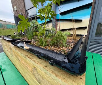 Engaging School SuDS Planters and features for East Sussex