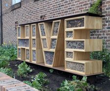 HIVE bug hotel for community garden in Croydon