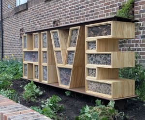 HIVE bug hotel for community garden in Croydon