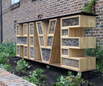 HIVE bug hotel for community garden in Croydon