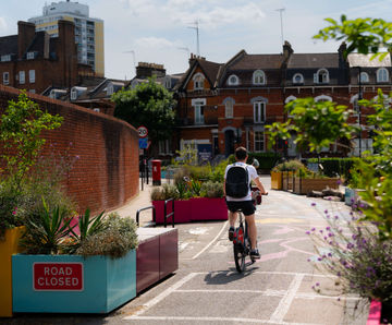 Kennington Oval Street Furniture and School Streets