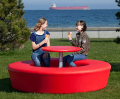 Loop Table with Loop Circle Bench