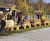 Big Railway - wooden playground train set for young children 1