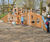 Caterpillar Type 01 - timber sand and water play structure for children 0