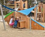 Caterpillar Type 03 - timber play structure for toddlers and nurseries