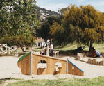 Caterpillar Type 04 - sand and water play structure for young children