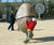 Turning Stone - large outdoor rotating stone play equipment 1