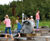 AQuadrat®- Combination - modular oak water play system for parks 0