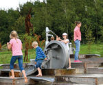 AQuadrat®- Combination - modular oak water play system for parks