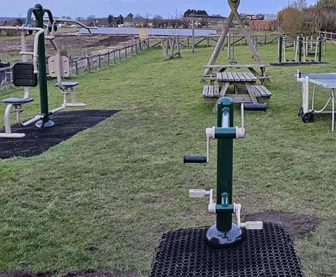 Outdoor gym to support people with learning disabilities, Rock Foundation