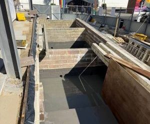 Deck waterproofing repair at Gunwharf Quays, Portsmouth