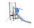 XS Cyclone Range - modular steel playground climbing and play system 1
