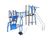 XS Cyclone Range - modular steel playground climbing and play system 6