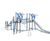 XS Cyclone Range - modular steel playground climbing and play system 11