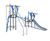 XS Cyclone Range - modular steel playground climbing and play system 12