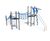 XS Cyclone Range - modular steel playground climbing and play system 14