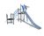 XS Cyclone Range - modular steel playground climbing and play system 15