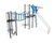 XS Cyclone Range - modular steel playground climbing and play system 16