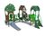 Woodland Wonders Range - forest themed multiplay units 1