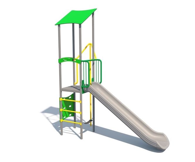 PURE Range - modular steel playground equipment for public spaces