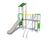 PURE Range - modular steel playground equipment for public spaces 6