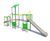 PURE Range - modular steel playground equipment for public spaces 10