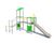 PURE Range - modular steel playground equipment for public spaces 12