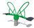 Orbit Rider - spinning and bouncing stand-up see saw 0