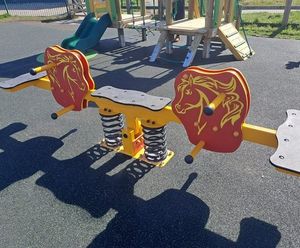4 Saw See-Saw - inclusive playground see saw for 4 children