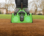 Natural fibre surfacing for outdoor gym, Highbury Fields