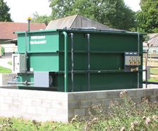 Biodigester (BAF) - compact biological organic wastewater treatment plant
