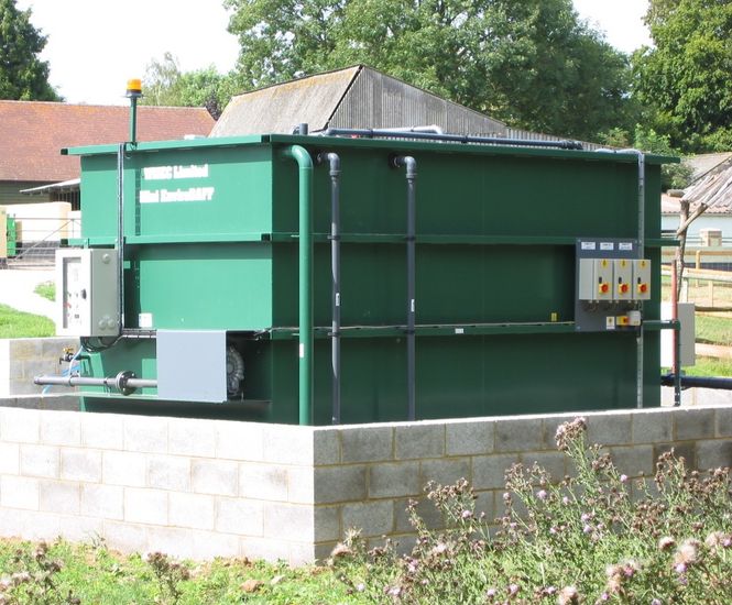 Biodigester (BAF) - compact biological organic wastewater treatment plant
