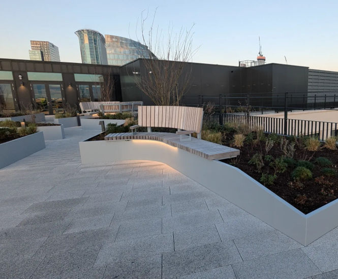 Atria® Naturals - outdoor stone effect porcelain tiles for terraces