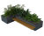 Ambit - integrated timber seating for steel planter systems 12