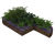 Planterline - curved structural steel planter walls 9