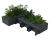 Ambit seating options for steel planter walls 6