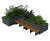 Ambit seating options for steel planter walls 8