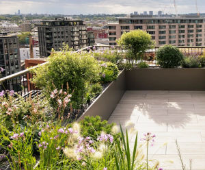 Planterline Custom - steel planter panels for landscape and terraces