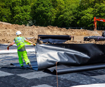 SDS installs UK's largest geocellular stormwater attenuation system