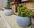 Cityscape Skyline - spherical fibreglass outdoor planters 2