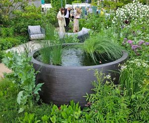 Divona water bowl - raised ponds for patios, terraces and planting beds