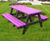 100% Recycled Plastic Standard Picnic Table 9