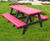 100% Recycled Plastic Standard Picnic Table 10