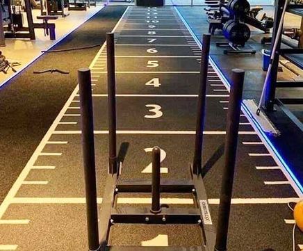 Sprint Track Flooring - rubber gym flooring for indoor running tracks