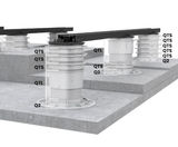 Easi-Ped Queen Tower - recycled plastic modular paving pedestal system - on this page