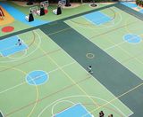 Sports Hall Surfacing - polyurethane indoor sports flooring for halls - on this page