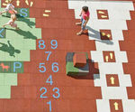 EUROFLEX Impact Protection Sound Slab - recycled rubber playground flooring