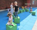 EUROFLEX® Playground Accessories for seating, climbing, balancing & edging