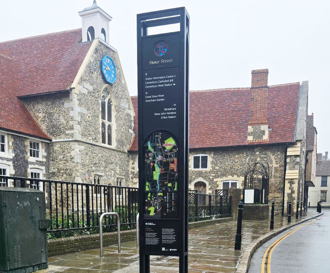 Canterbury City Council - Bespoke Wayfinding Scheme 2025